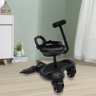 Kids Buggy Board Stroller Step Stand Ride-on Pedal Detachable Seat Non-slip