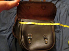 Brown Leather Saddle Bag