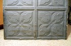 Sale Antique Victorian Ceiling Tin Tile Gothic Quatrefoil Flower Cottage Chic