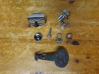 Vintage 1960s-70s Ludwig Drums Parts Lot Muffler  Bd Leg Mounts  Ss Part  Hi-hat
