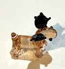 Ganz World Miniature Mini Glass Moose Collectible Figurine 1  