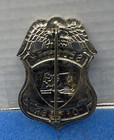 Obsolete Security Badge Pin Back Officer Badge Used Retired Collectible