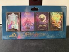 Japan Tokyo Disney Pin Fantasy Springs Poster Pin Set Frozen Tangled Peter Pan