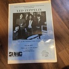 1977 Led Zeppelin Arizona State Original Concert Handbill Poster Rising Star