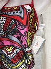  54 Nwt Speedo Competitive Racing Lycra Multicolor Swim Suit Size 6   32
