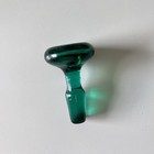 Vtg Blenko Glass Company Sea Green Teal Decanter Stopper Only