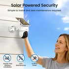 Aosu New Solar Security Camera Outdoor Wireless Surveillance Cam Home Security