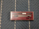 Vintage Drafting Set With Compass  Lead  And Case