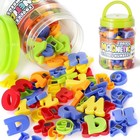 104 Pcs Alphabet Magnetic Letters And Numbers For Toddlers abc 123 Fridge Edu   