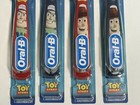 4 Pack Oral-b Toothbrush Extra Soft 3  Yrs Disney Pixar Toy Story Woody   Buzz