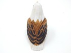 American Bald Eagle Bird Figurine Sculpture Mini Wood Art Statue Decor Carve