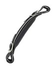 Reinforced Leather Emergency Replacement Handle Buckles Onto Instrument Case Blk