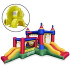 Castle Bounce House With Two Slides And Blower  Inflatable Bouncer For Kids