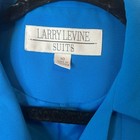 Larry Levine Vintage 1990 s Women s Vibrant Bright Blue Blazer Size 10