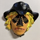 Vtg 1963 Ben Cooper Disney Scarecrow Of Romney Marsh Halloween Plastic Mask Rare