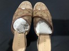 Brown Coach Wedge Sandals 8 5 Worn Once   Minor Scuffs On Bottom Of Shoes