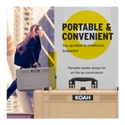 Koah Weatherproof Hard Case With Customizable Foam 28 X 17 X 7 In Tan