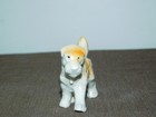 Vintage 3  Long  Japan Ceramic  Dog  Figure
