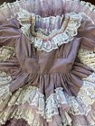 Barbara   s Western Fashions  Lace Square Dance Dress Lilac Lace Renaisannce Circ