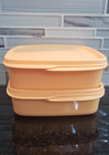 Tupperware Eco  Lunch It Container Orange New You Get 2 Today Sale And Free Ship