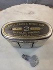 The Traveling Teller Vintage Coin Bank With Key Danville Virginia Loan   Savings