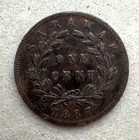 Sarawak  1 Cent  1887  Km 6