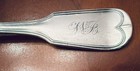 Early Southern Coin Silver Tablespoon Mitchell   Tyler Richmond Va 56 Gr 1845-66