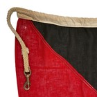 Large Vintage Cotton Nautical Signal Flag Maritime Cloth Ship Old Boat Z Zulu