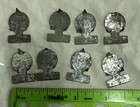 Vintage Lot Of 8 Tin Tobacco Tags Tabs Pin Granger Twist