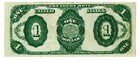 1891  1 Stanton Treasury Note Bruce roberts Fr 352