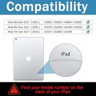 Ultra-thin Clear Case Cover For Ipad 6th 7th 8th 9th Gen Pro Air 11 M2 M3 M4 M5