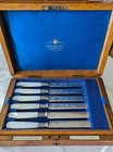 Antique Goldsmiths   Silversmiths Co   Ltd  Silver Dessert Set- 12 Pieces