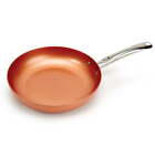 Copper Chef 10  Round Fry Pan With Glass Lid