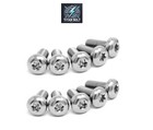 Titanium Front   Rear Rotor Bolts  For Harley Touring Road King Electra Glide