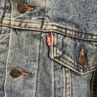 Vintage Rare 90s Levi   s Buffalo Plaid Denim Jacket Size Xl Redlined Red Tab Usa