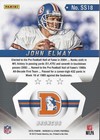 2015 Rookies And Stars Longevity Star Studded Die Cuts  18 John Elway - Fb