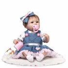 22  Handmade Reborn Baby Dolls Girl Real Life Vinyl Silicone Newborn Doll Gift