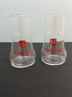 Vintage 7 Up The Uncola Upside Down Clear Soda Tumbler Glass Cups L  k
