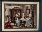Vintage Needlepoint Petit Point Picture 