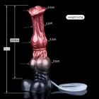 Silicone Squirting Penis Fantasy Knot Ejaculation Dildo Large Anal Plug Sex Toys