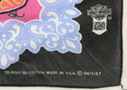 Harley Davidson Bandana Pink Black Rose Flowers Scarf Handkerchief Shield Usa