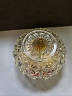Vintage Crystal Flush Mount Ceiling Light Fixture     7    Glass Dome
