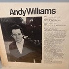 Andy Williams 1970 Cbs Kh30133 Vinyl Lp Original Vintage Collectible Record