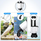 Electric Aquarium Gravel Cleaner  8-in-1 Fish Tank Vacuum
