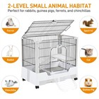 Rabbit Cage With Pull-out Tray For Small Animal guinea Pig kitten ferret