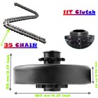 Mini Bike Go Kart Clutch 5 8  Bore Centrifugal Engine 11t Cvt For Predator 212cc