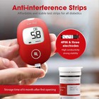 50 100 200 300 Pcs Sinocare Safe Aq Smart safe Blood Glucose Test Strips lancet