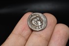 Old Ancient Greek Attica Athena Owl Silver Tetradrachm Silver Coin Rare