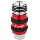 Milton   5-in-one Univ Safety Exhaust Quick-connect Couplers  1 4  Fnpt  single 