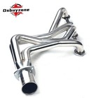 Stainless Exhaust Header For 73-85 Chevy gmc Small Block Long Tube 1-5 8 2wd 4wd